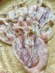 Mực chao nhỡ Vân Đồn