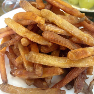 Cách Rang Sá Sùng Khô Giòn Ngon